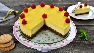 Baked cheesecake (CC Eng Sub) | JamilaCuisine