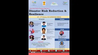"Disaster Risk Reduction and Resilience".| DISASTER IN INDIA | MHA | COVID-19 | DRR | 2022 | 2022 |