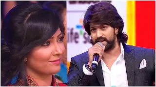 KGF Yash Impressed wife Radhika Pandit With His Aggressive Winning Speech