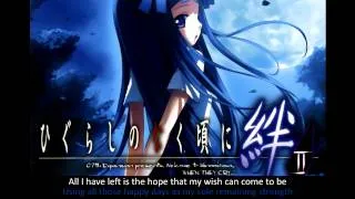 [Higurashi] S.a.g.a - Rinne no Hate [English Adaptation Karaoke]