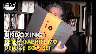 Unboxing - Peter Gabriel I/O Deluxe Edition Vinyl/CD/Blu-ray set