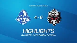 3.kolo HK Martin - HC 05 Banská Bystrica Tipsport Kaufland Cup