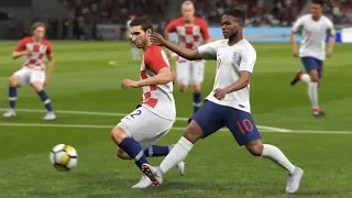 PES 2019 - England vs Croatia - Gameplay (PS4 HD) [1080p60FPS]