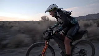 Niner rider Amanda "Panda" Nauman attempts to be first female finisher of the Caldera 500