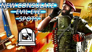 ALL MAESTRO EVIL EYE SPOTS ON REWORKED CONSULATE | RAINBOW SIX SIEGE