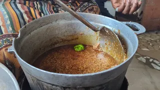 Préparation du thiéboudiène rouge à Saint-Louis, Sénégal 🇸🇳