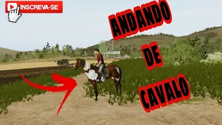 COMO CRIAR E DOMAR CAVALOS NO FARMING SIMULATOR 2020!!!! Dia de fazendeiro !!!