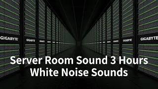 Server Room Sound - 3 Hours | White Noise Sounds