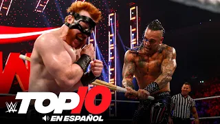 Top 10 Mejores Momentos de RAW: WWE Top 10, Sep 27, 2021