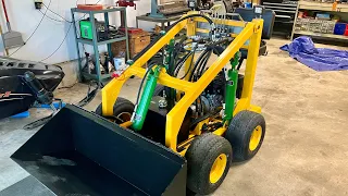 Homemade Stand on Skid Loader (Part 5)