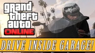 GTA 5: ONLINE | How To Drive Inside Your Apartment Garage! (Online Tips & Tricks)