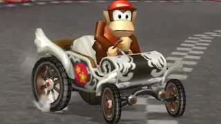 Mario Kart Wii - 150cc Banana Cup Grand Prix (Diddy Kong Gameplay)