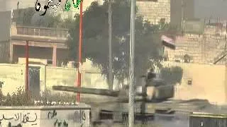 Syrian T 72 Tanks Attack