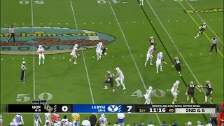 BYU Gets Tricky For Second Touchdown BYU Vs UCF Boca Raton Bowl Highlights 2020