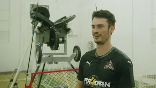 Netherlands International Scott Edwards talks CPL Bowling Machine