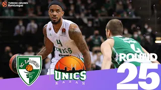 UNICS back on track! | Round 25, Highlights | Turkish Airlines EuroLeague