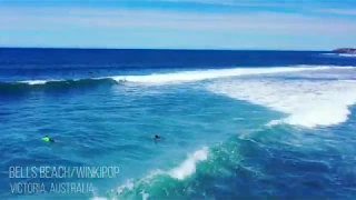 Bells Beach Surfing by Drone