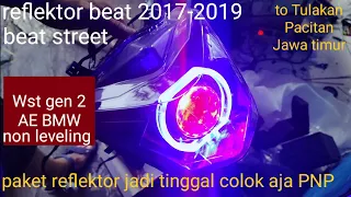 reflektor beat esp 2017-2019 wst gen 2 AE BMW non leveling sinar otomotif