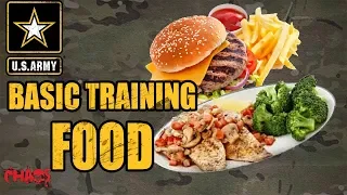 What kind of food do you eat in Army basic training