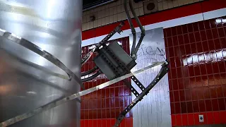 Inspections continue after utility box falls from ceiling of MBTA station