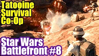Star Wars Battlefront #8 TATOOINE SURVIVAL CO-OP (PS4 Gameplay)