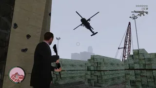 Grand Theft Auto IV - 6 Star Wanted Level - Niko was trapped at the spot that traps the cops