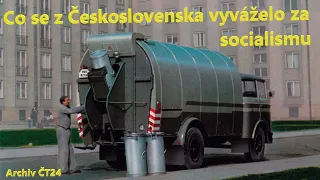 Co se z Československa vyváželo za socialismu | Archiv ČT24