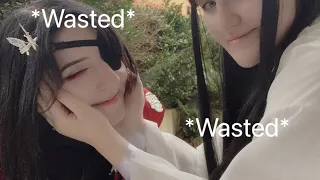 Hualian Cosplay Vlog || going out in PUBLIC, filming BTS, cute moments