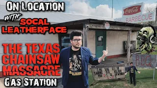 Texas Chainsaw Massacre 1974 Gas Station filming location with SoCal Leatherface