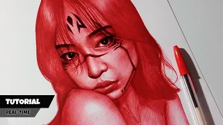 How To Draw, Shade Using Ballpoint Pen (2022) - REALTIME TUTORIAL