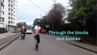 Chill rollerblading through Riara and Kilimani Roads. #skatelife  #inlineskating