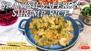 How to Make Spanish Shrimp and Saffron Rice | @H2FKitchen