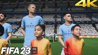 FIFA 23 | Man City vs FC Barcelona| Champions League 22/23 Gameplay | 4K