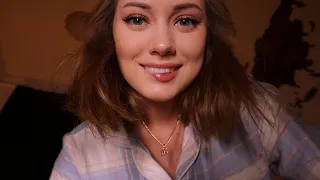 Your GIRLFRIEND Help You SLEEP 💞 ASMR, Role Play, Personal Attention, Visual Triggers