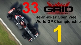 GRID: Autosport Проходжение 33. Чемпионат Open Weel Финал. Сезон 19 уровень 9. 142 гонки