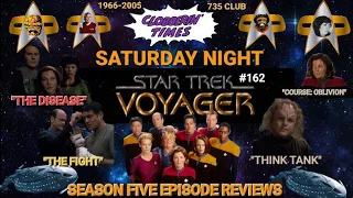 CLOBBERIN' TIME(S) #459 (#1,459) SATURDAY NIGHT STAR TREK #162: VOYAGER REVIEWS With RAQUEL BRIGGS