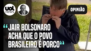 Villa: Bolsonaro comendo farofa é tentar associá-lo a um homem comum, que é honesto e trabalhador