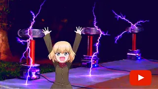 KATYUSHA, but with TESLA COILS