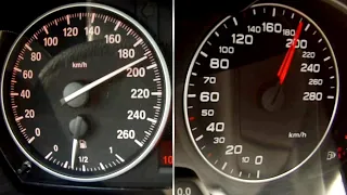 2011 BMW 320i vs 2011 Audi A4 2.0 TDI | Acceleration Comparison