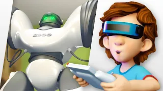 Tom Thomas' ferngesteuerter Roboter! | WildBrain Deutsch | Shorts für Kinder