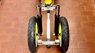 HOW TO MAKE A HOMEMADE N-3 3-WHEEL SCOOTER OR BIKE, DIY, INVENTIONS AND IDEAS