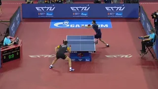 Patrick Franziska (GER) vs Lubomir Jancarik (CZE) | Men's Team | European Championships 2021 (1/4)