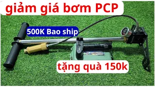 khuyến mại 150-300k, Bơm Cao Áp PCP , Bơm Nén khí PCP , Bơm súng hơi PCP , Bơm Tay cao áp pcp giá rẻ