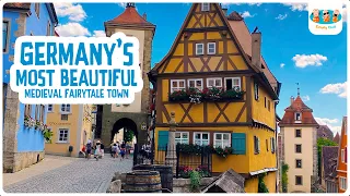 Germany’s Most Beautiful Medieval Fairytale Town | Rothenburg Ob Der Tauber | Simply Chill