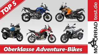 TOP 5 Adventure Bikes der Oberklasse