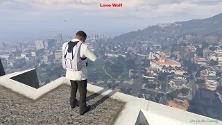 Grand Theft Auto V #169 Story Mode Parachute Jump Aim for the Fairway