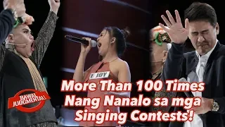 More Than 100 Times Nang Nanalo sa mga Singing Contests! | Bawal Judgmental | December 23, 2019