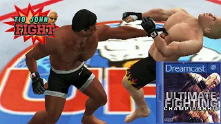 UFC - Vale Tudo no Dreamcast (Tio John Fight) EP.323
