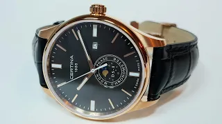 Certina DS-8 Moon Phase Chronometer. ОбзорReview