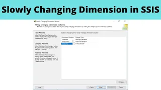 42 Slowly Changing Dimension in SSIS